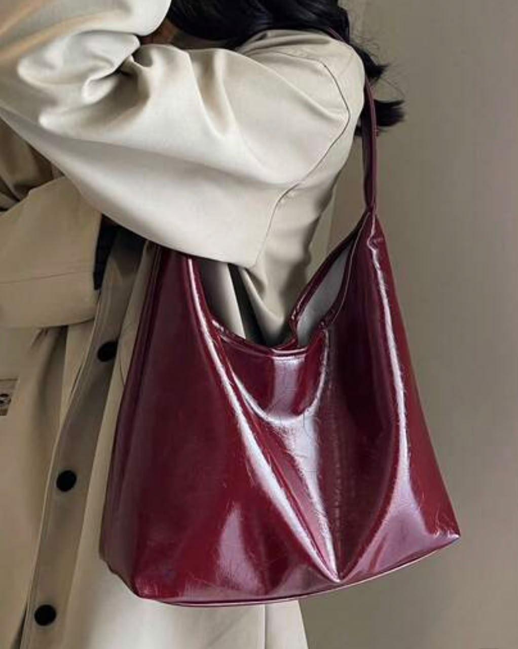 Sac Hobo Bordeaux