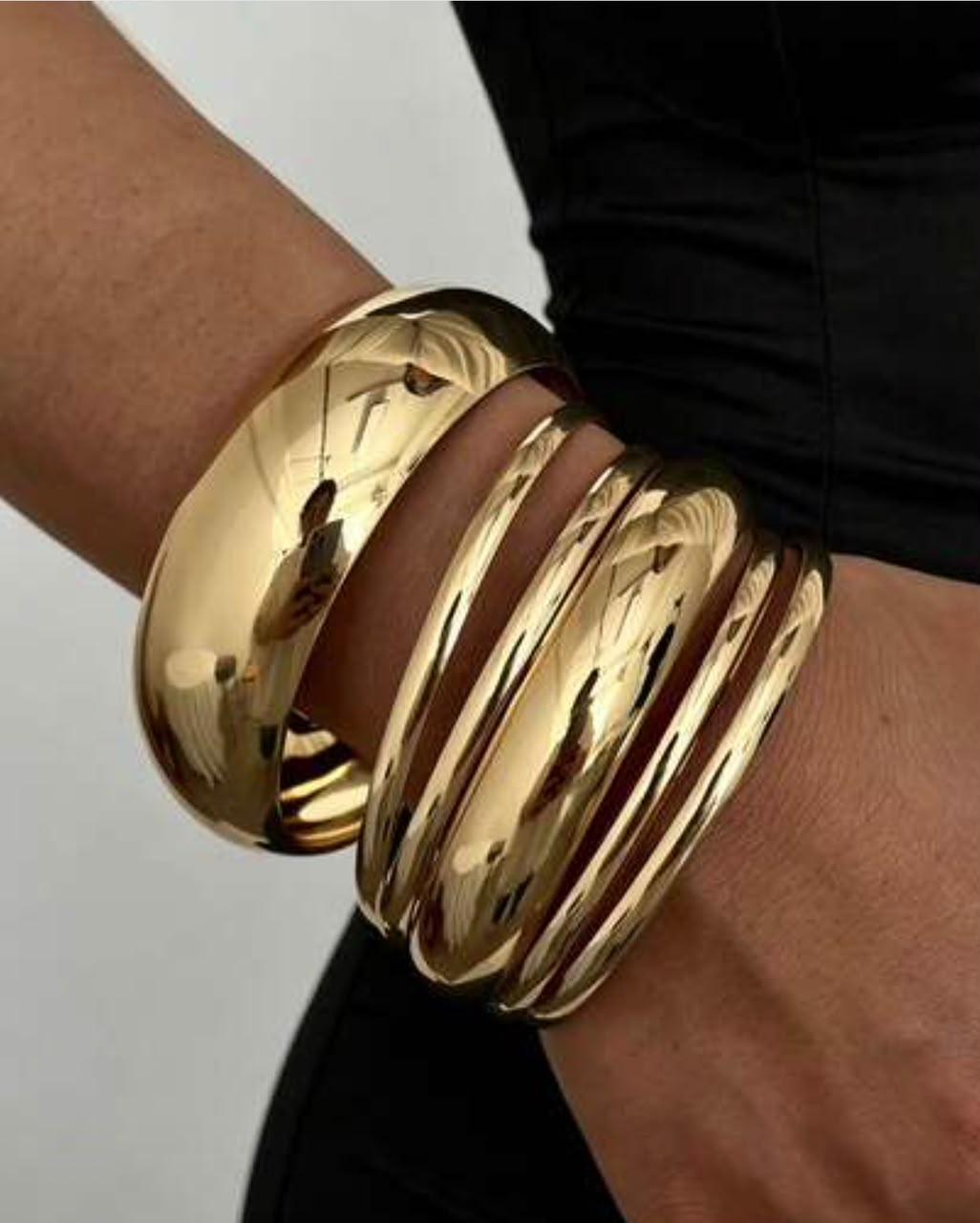 Set Bangles Dorés