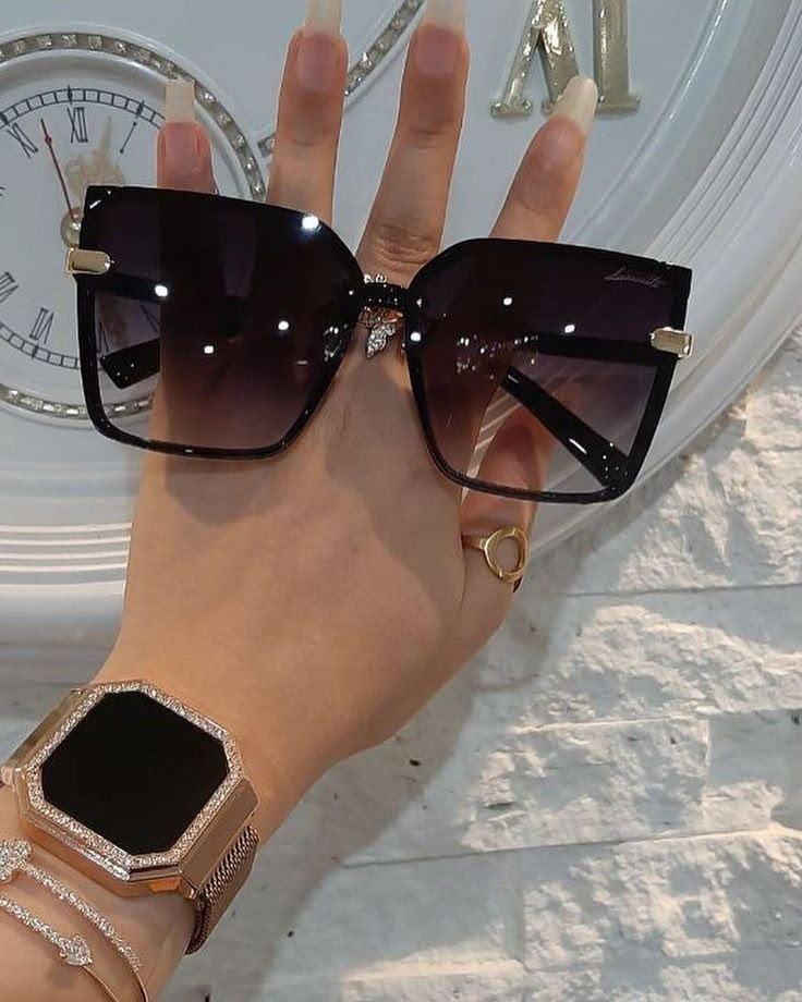 Lunettes Oversize Noir